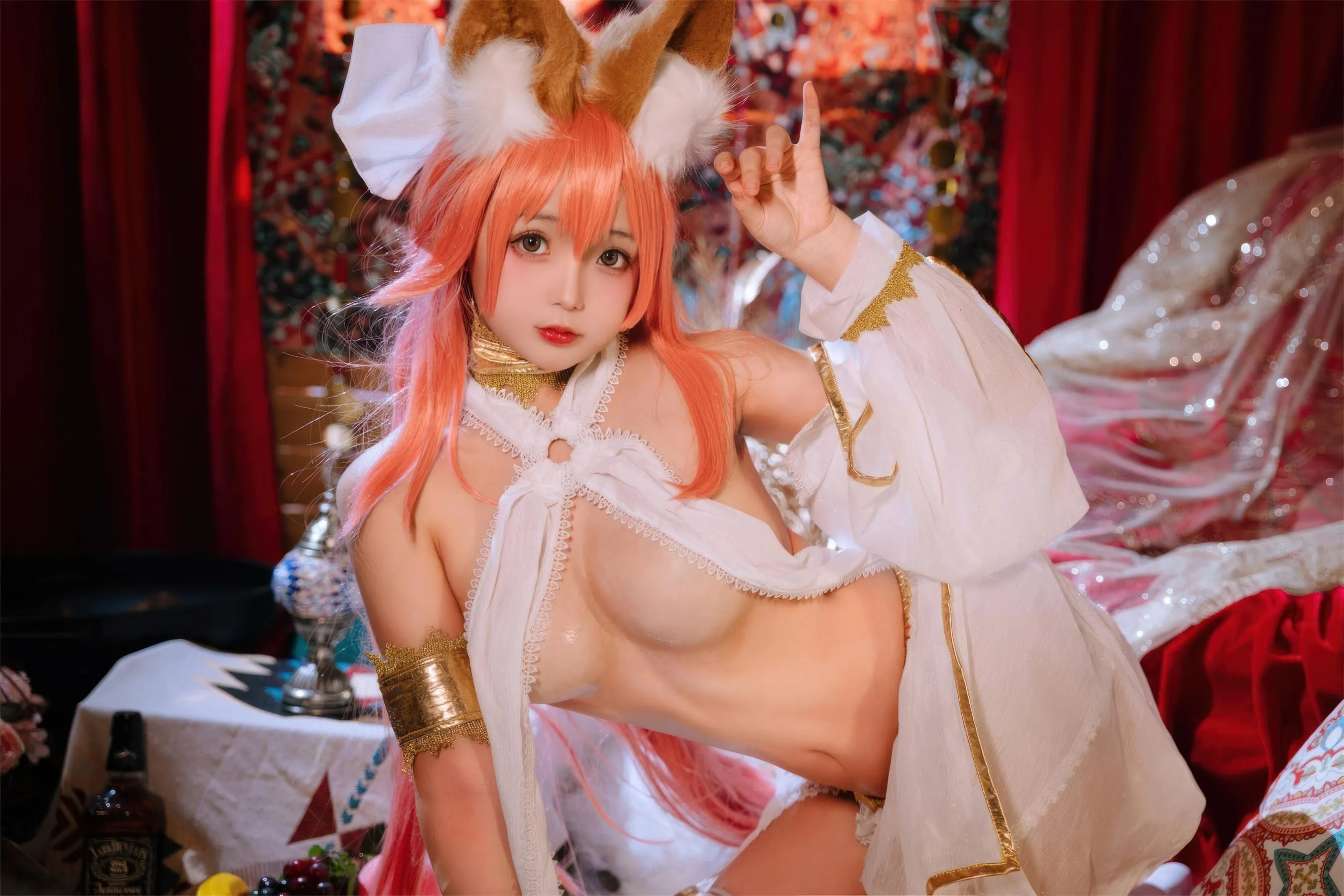 日奈娇 – NO.80 玉藻前舞娘 涂油 [54P]插图1